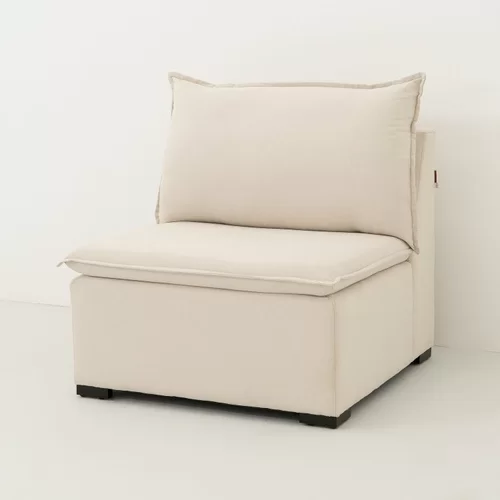Sofá Modular Ibi 3 Lugares 170cm Jacquard - Imagem 6