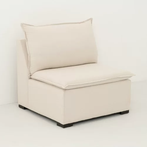 Sofá Modular Ibi 3 Lugares 170cm Jacquard - Imagem 5