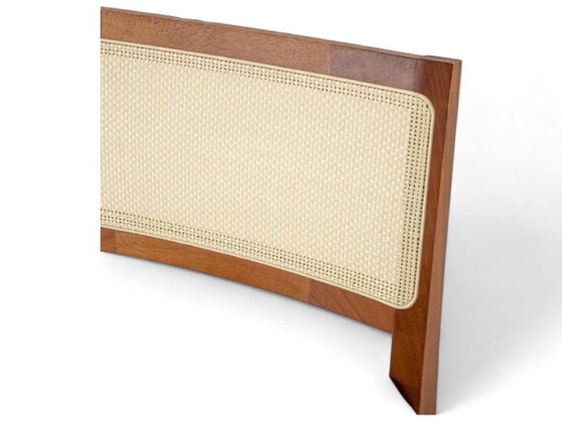 Conjunto 2 Banquetas com Encosto e Apoio para Pés Tiê - Imagem 2